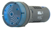 SCL 22mm CONTINUOUS BUZZER 24VACDC + CONTINUOUS BLUE LED