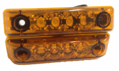 12V LED BARRIER LAMP AMBER