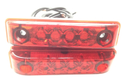 24V LED BARRIER LAMP RED FLASH
