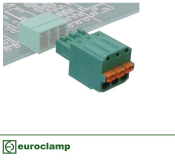 EUROCLAMP PLUGIN CONNECTOR HORIZONTAL 3.81mm 15 POLE