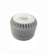 STRIDOR MULTISOUND ALARM WHITE 9-28VDC SHALLOW BASE