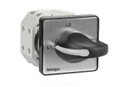 TELERGON AMMETER CAM SWITCH 25A 1 POLE 3 CIRCUIT, 3 LINE