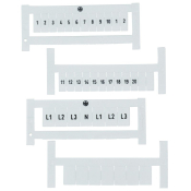 DIN MARKING TAG (41-50) 4MM 120 PER CARD