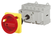 TELERGON BASE MOUNT ISOLATOR 6 POLE 40A RED/YELLOW HANDLE