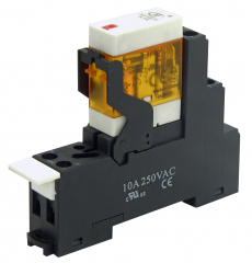 RM157 Series - Relay Interface Module Lockable Test Button & LED