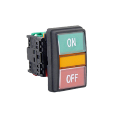 22mm Dual Red & Green Pushbutton
