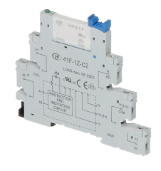 41F Series Hongfa AC|DC Coil Versions 6mm Ultra slim Relay Interface Module