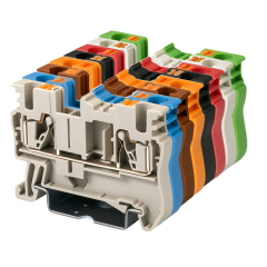 2.5mm Push in Spring Clamp Terminals