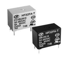 HF32FA-T - 1 Pole Normally Open 5 Amp - 1 Form A
