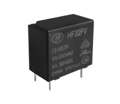 HF32FV Series - 1 Pole Normally Open 5 Amp - 1 Form A