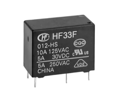 HF33F Series - 1 Pole Normally Open|Changeover Relay 3-10 Amp