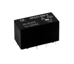 HFD27 Series - 2 Pole Changeover Relay 2 Amp