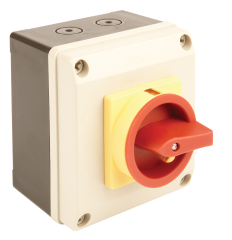 Tend 3 Pole IP65 Plastic Enclosed Isolators type TD