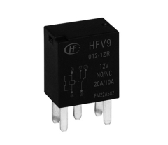 HFV9 Series - 1 Pole Changeover|Normally Open Relay 130mW-180mW 20 Amp