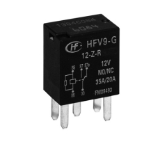 HFV9-G Series - 1 Pole Changeover|Normally Open Relay 120-140mW 35 Amp