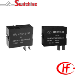 HFE19 Series - 1 Pole Normally Open|Normally Closed Relay 60-90 Amp