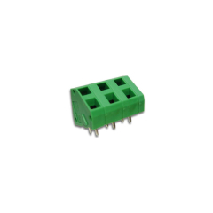 7.5mm Spring Clamp Screwless PCB Terminal Block