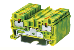 Dinkle Push In Spring Clamp Earth Terminals