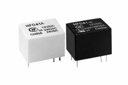 HFD41/41A Series - 1 Pole Changeover Relay 2 Amp