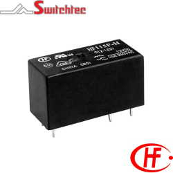 HF115F-H Series - 1 Pole Changeover|Normally Open|Normally Closed Relay 10 Amp 250mW