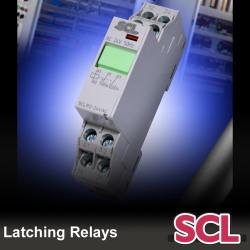 Din Rail Mount Mechanical Latching Relay 16 Amp