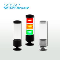 Sirena TWS HD 90mm Stainless Steel IP69 Modular Light Towers