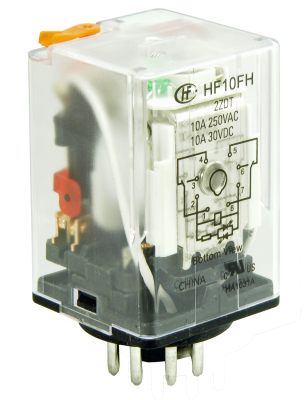 VAC - 10 Amp 2 Pole Changeover - 2 Form C