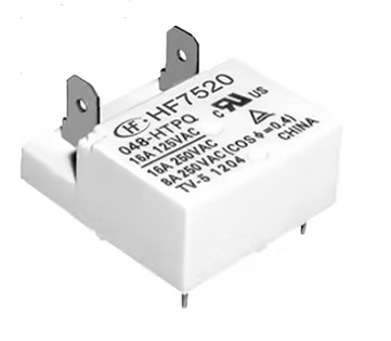 16 Amp 1 Pole Normally Open Relay (High Capacity with QC Terminals)