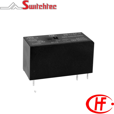 HF115FT 16 Amp Changeover - 1 Form C Standard
